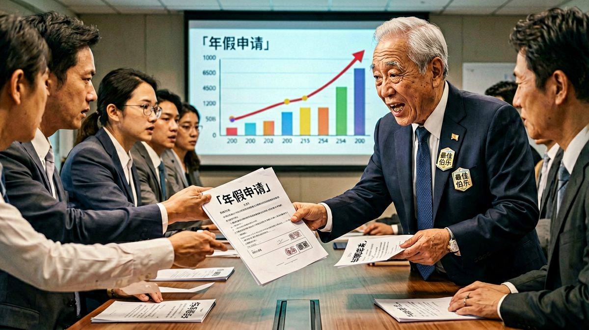 员工：我想请假带父母体检 老板：公司包机票！