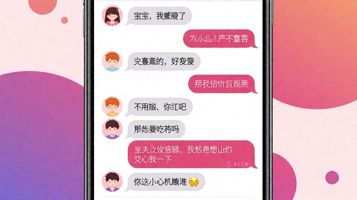 女生假装感冒博关心，结果被男生一眼看穿反将一军