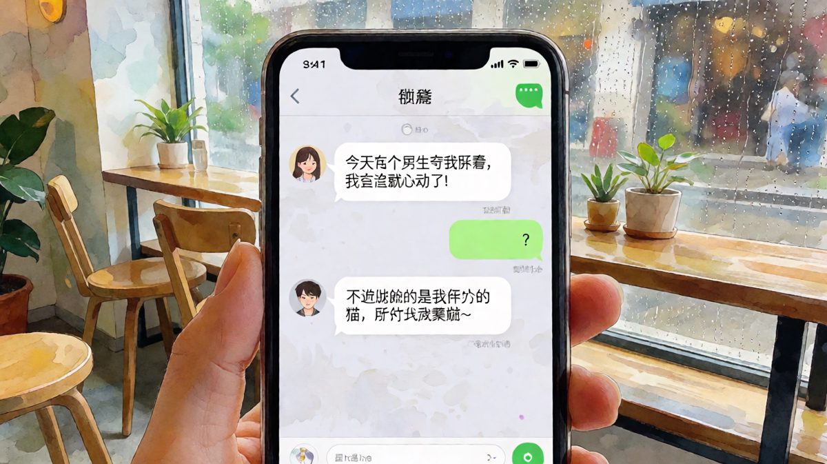 女生故意吃醋试探，却用"夸的是猫"轻巧化解男生的紧张