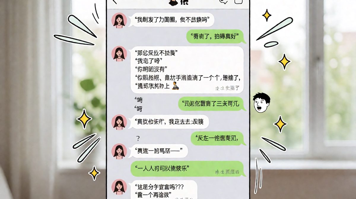 一个忘点赞引发的三天可见危机。