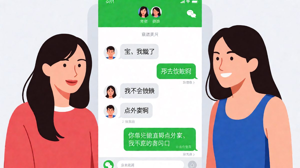 我饿了其实是想要你点外卖