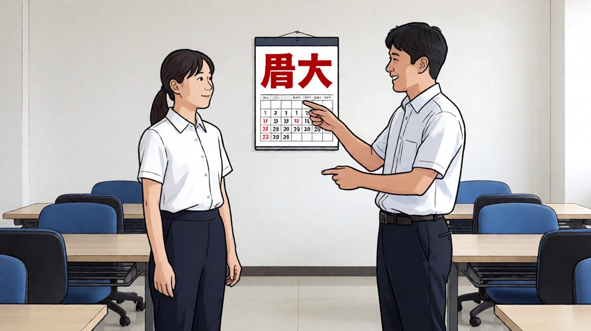 那个……今天明明是周六啊……