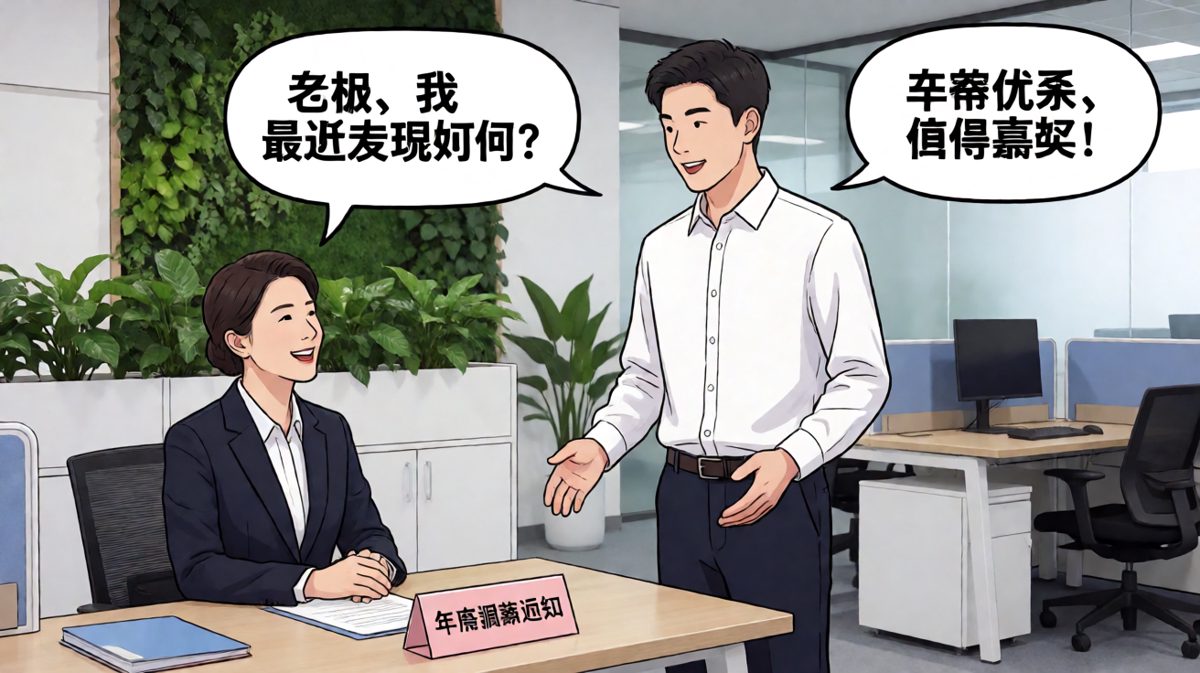 员工询问晋升机会，老板大加赞赏后反转——嘉奖内容是'额外加担子'，要负责三个新项目。
