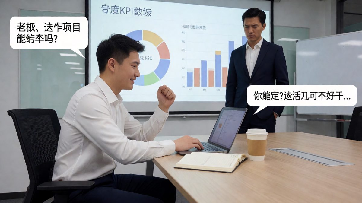 员工主动请缨艰难项目，老板警告后反转——原来这是前任员工离职的'坑'，老板在考验谁接锅。