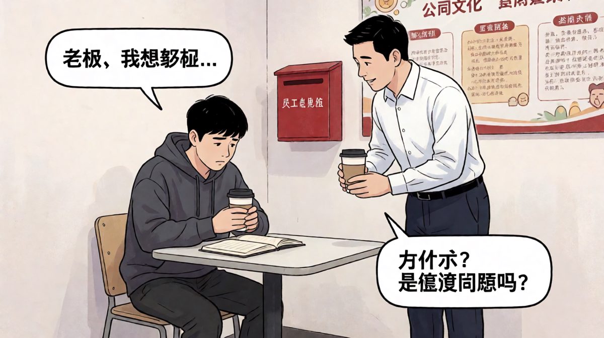 员工提出离职，老板追问原因时反转——员工要创业做竞品公司，老板沉默后拿出'竞业协议'。