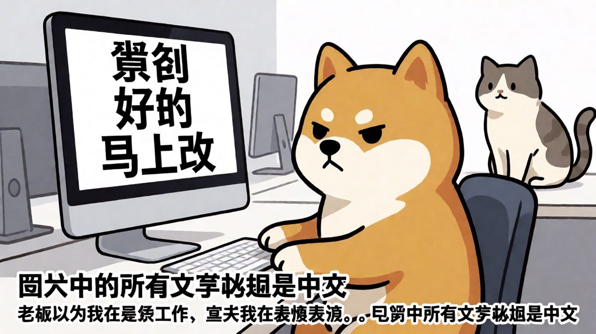 当代打工人日常：用演技换取工资到账。