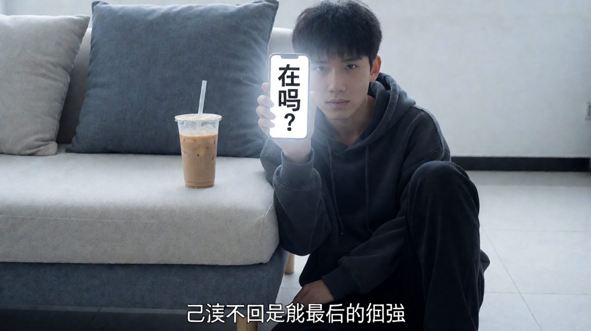 社恐面对'在吗'那一刻的世界末日感。