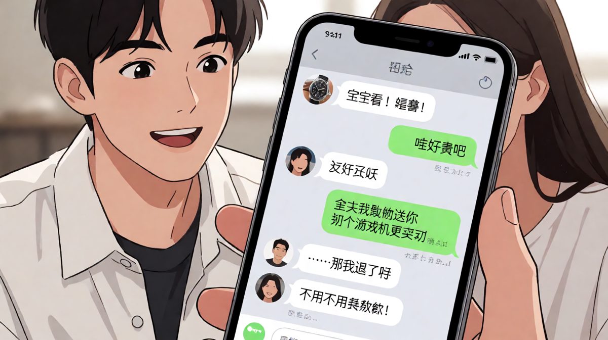 直男送礼翻车现场，但最后还是真香了