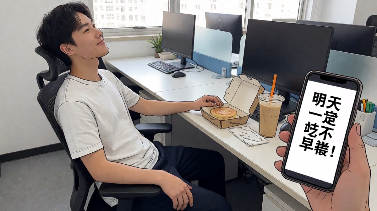 吃完再来一条誓，循环永无止境。