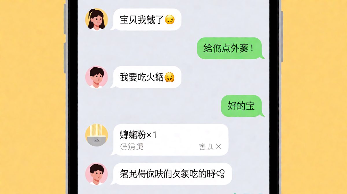点外卖的经典翻车现场：你以为的喜欢，是他以为的喜欢