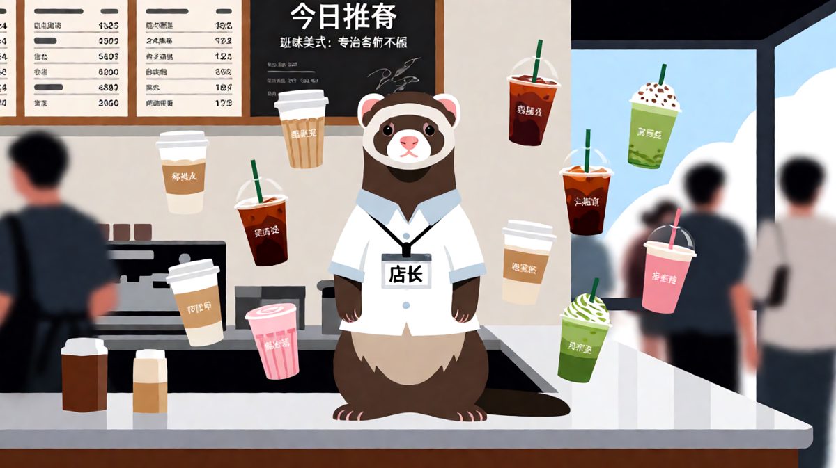 水豚店长：这杯没泡沫，像极了我的工资条