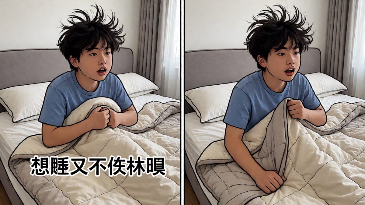身体醒了，灵魂还在床上