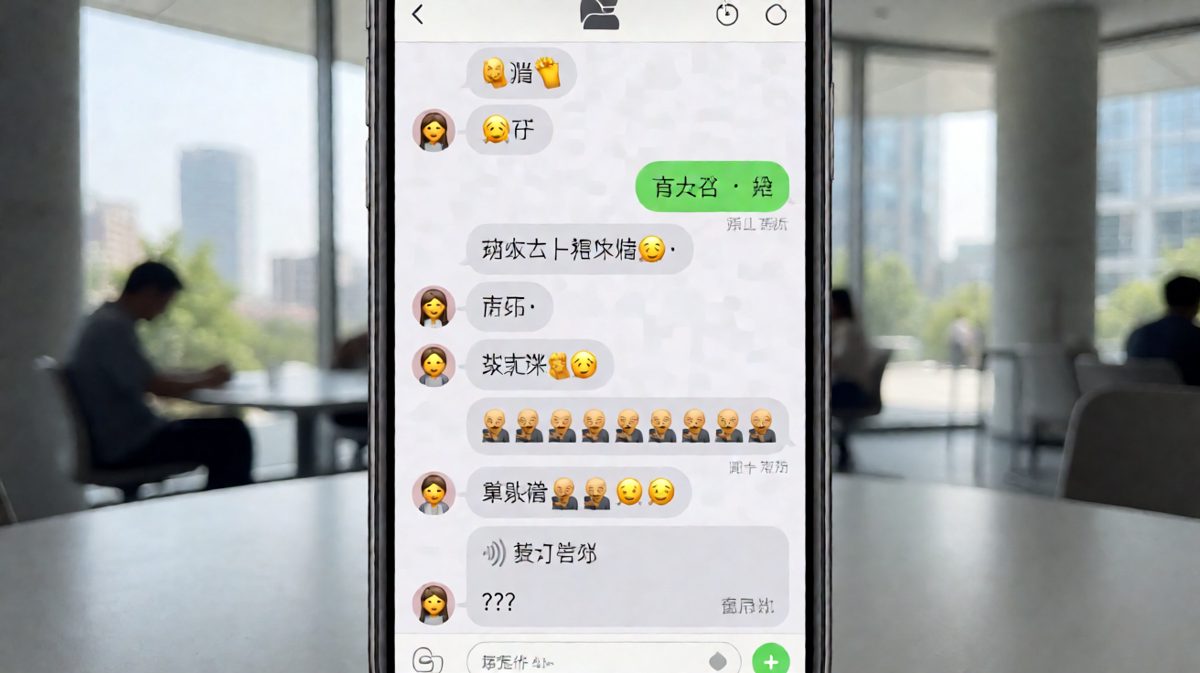 从拌嘴到表情包大战，最后谁也不理谁