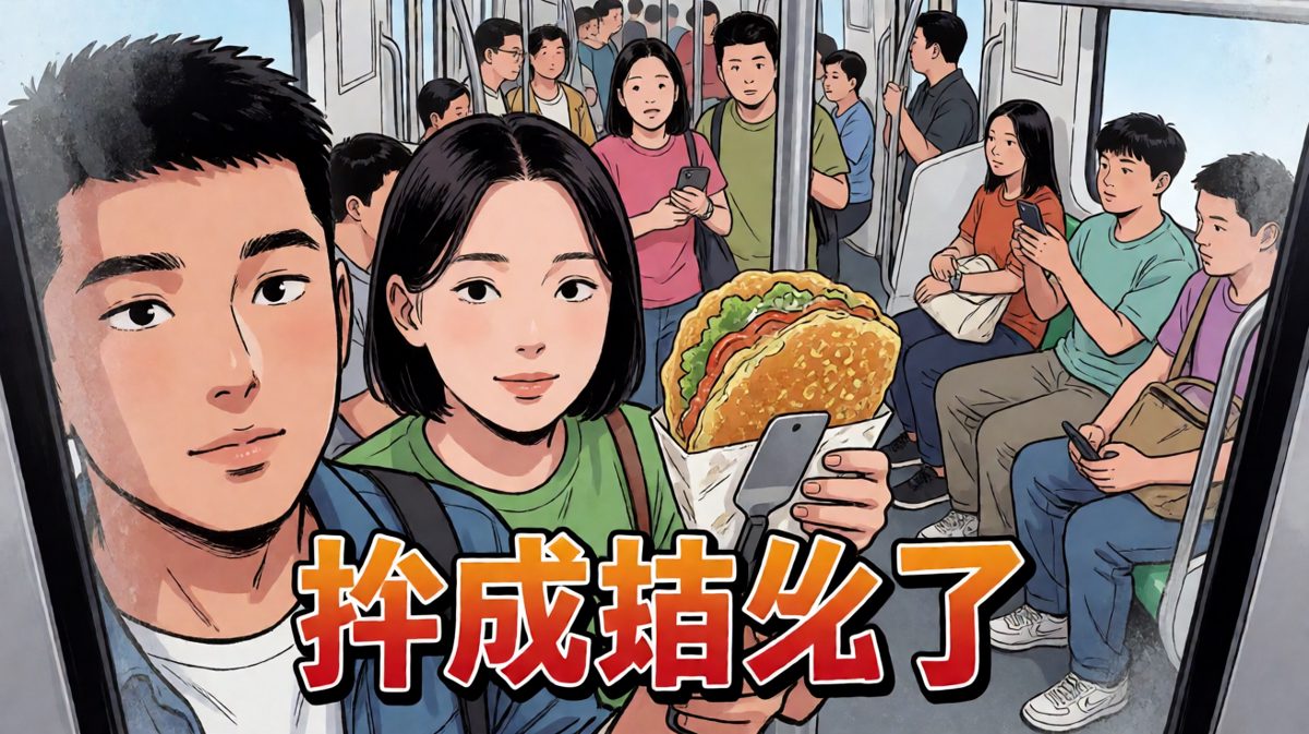 早高峰地铁的物理形态学奇迹