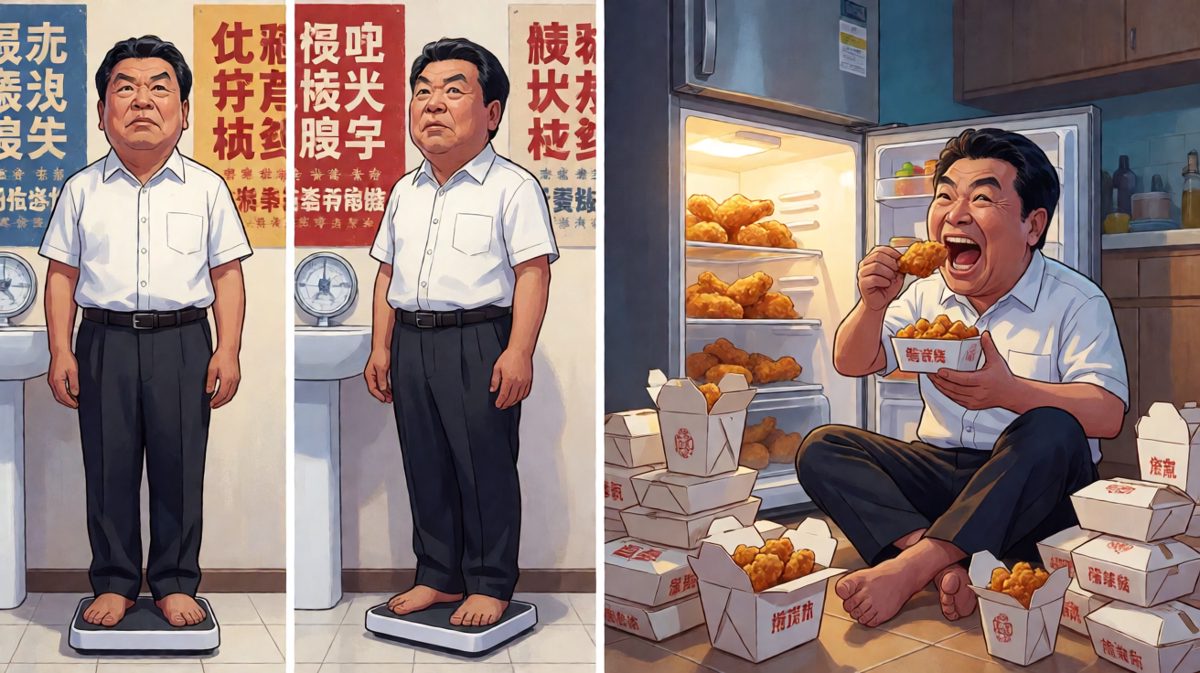 减肥计划：明天开始，明天永远不来