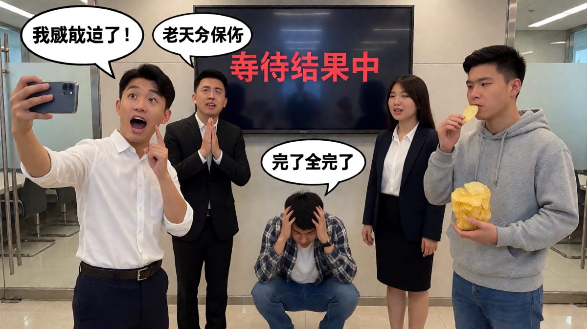 等待结果——有人嗨翻有人崩