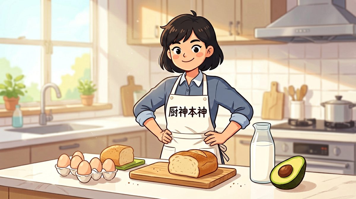 厨神登场，今天一定要做顿完美早餐！