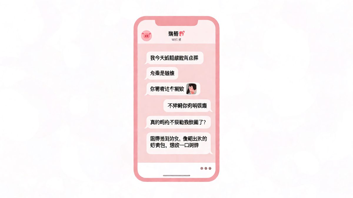 求生欲满分回答把女方成功哄开心，最后男方偷偷截图发给了兄弟