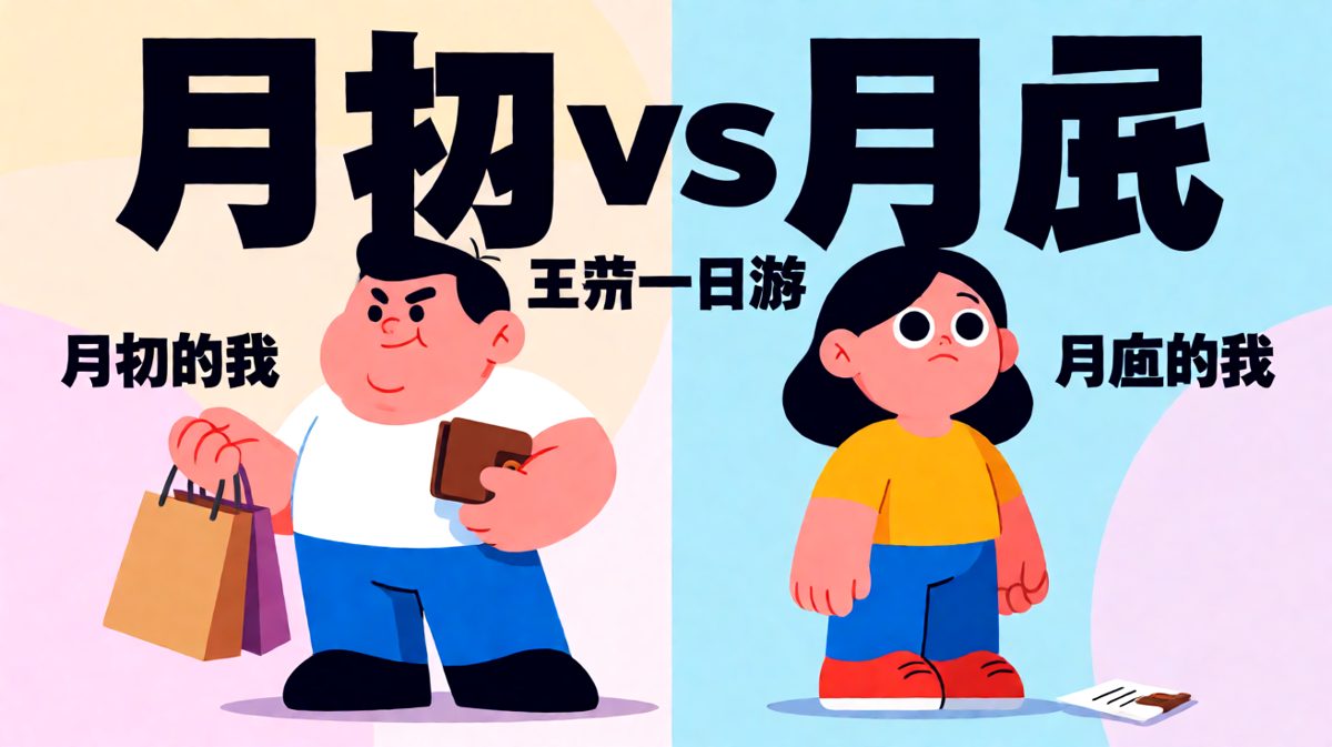 月初土豪，月底土狗