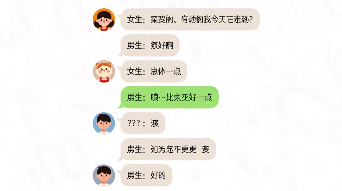 女友求夸男友却字字扎心，最危险的回答诞生了。