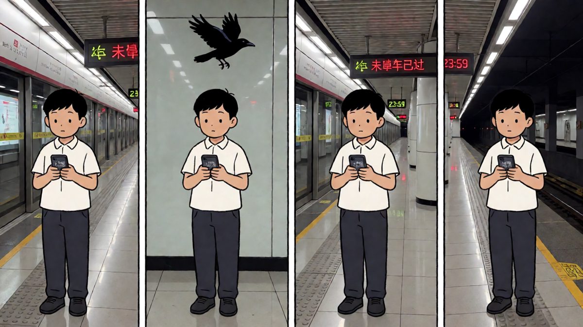 原来，迟到也可以迟到得这么彻底。