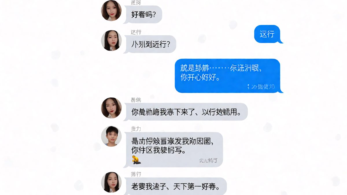 「你开心就好」是情侣聊天的核武器，触发即自爆。
