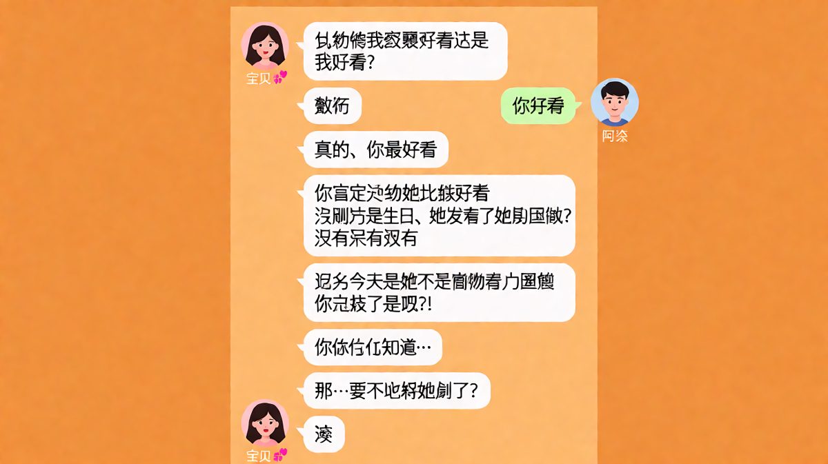 送命题里藏着一个点赞，男生瞬间原地去世。