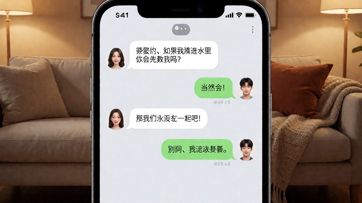 女生试探求生问题，男生诚实回答瞬间翻车