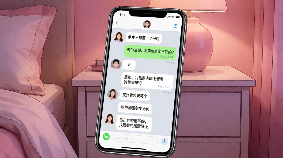 女生要包包男生秒给信用卡结果反转