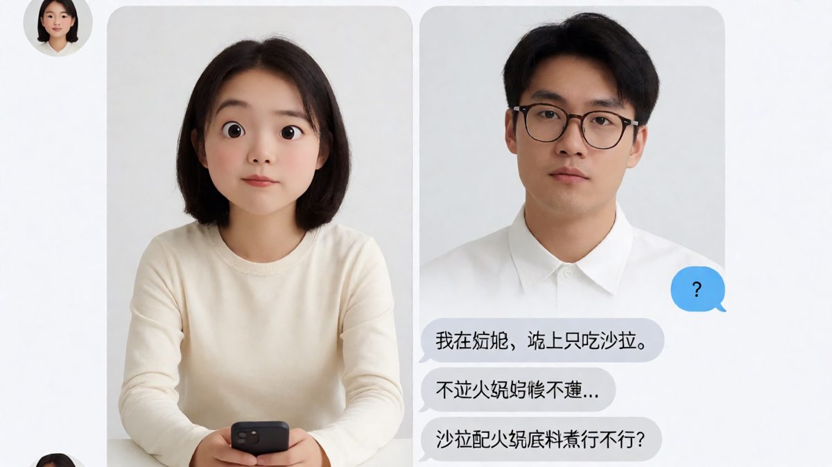 女生嘴上说减肥，身体却很诚实地在纠结火锅。