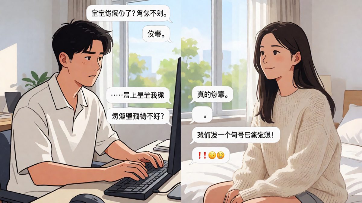 当女生说「没事」的时候，男生就知道大事不妙。