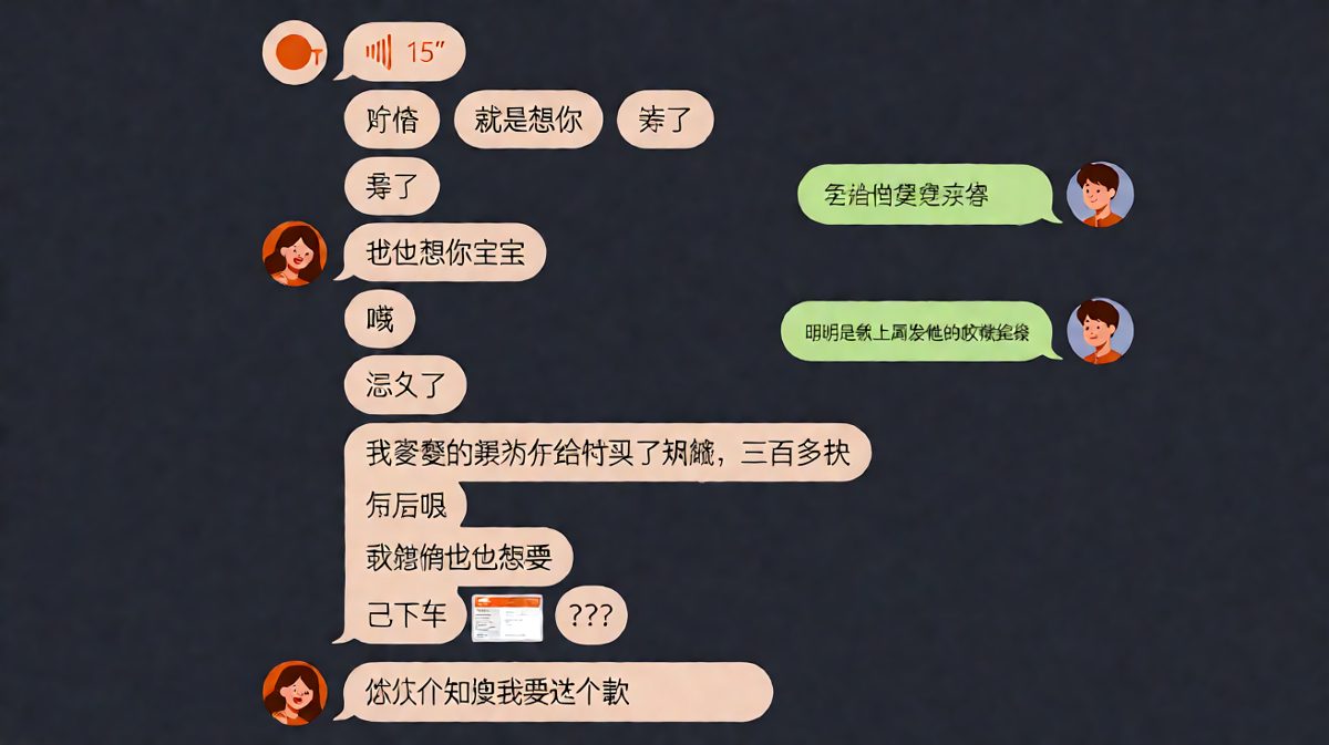 想要礼物直接说，他却以为是自己聪明——殊不知答案早就摆在那了。