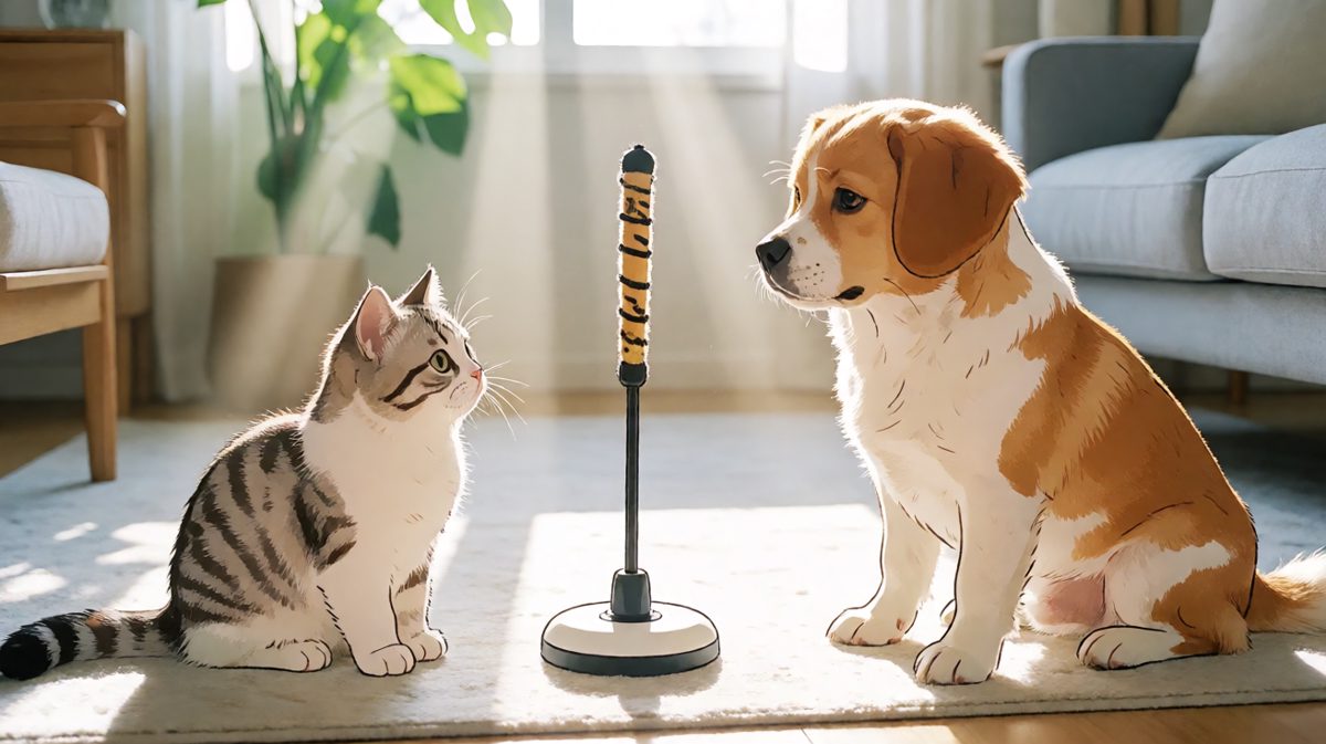猫咪：你先眨眼的就是输，本喵这辈子没见过这么硬的狗