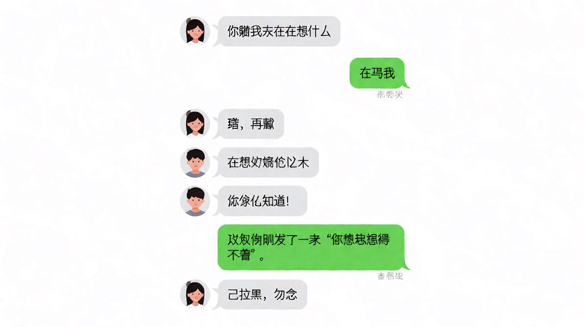 自认为撩妹实则把自己作没了