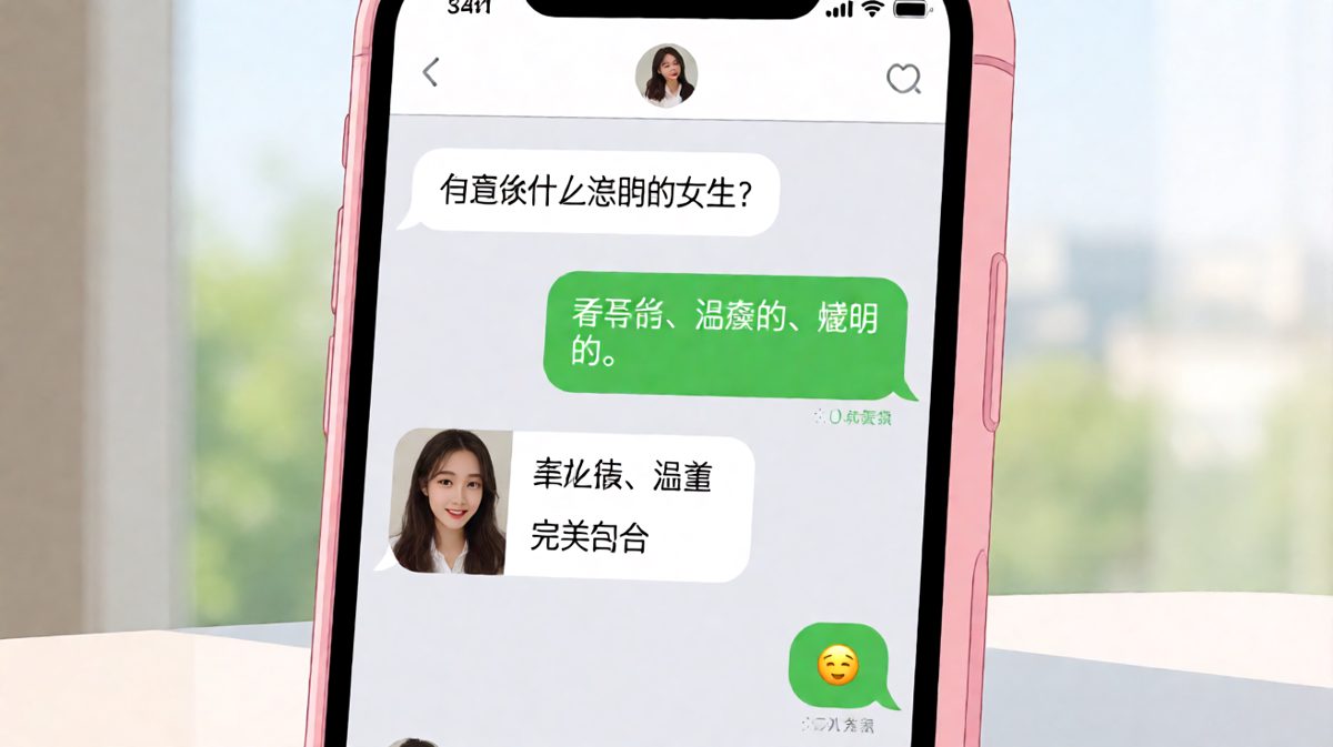 男友被问'喜欢什么类型'后，女朋友直接自投罗网，男友已读不回的神社现场。