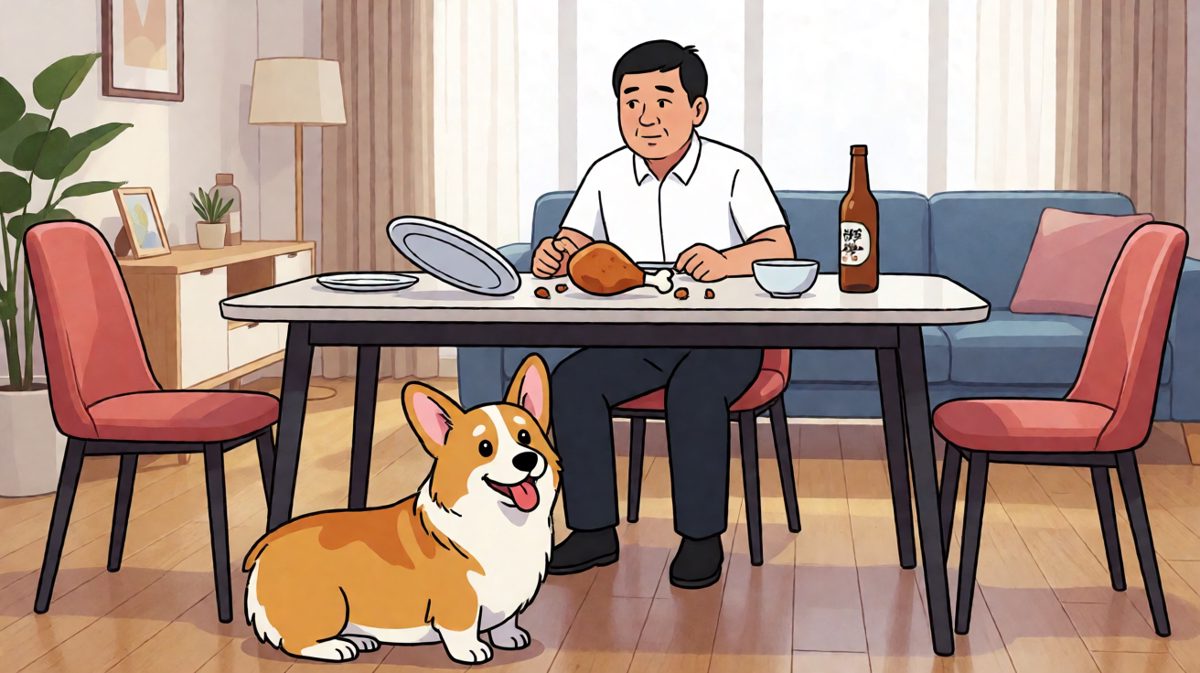 狗：不是我吃的，是风干的