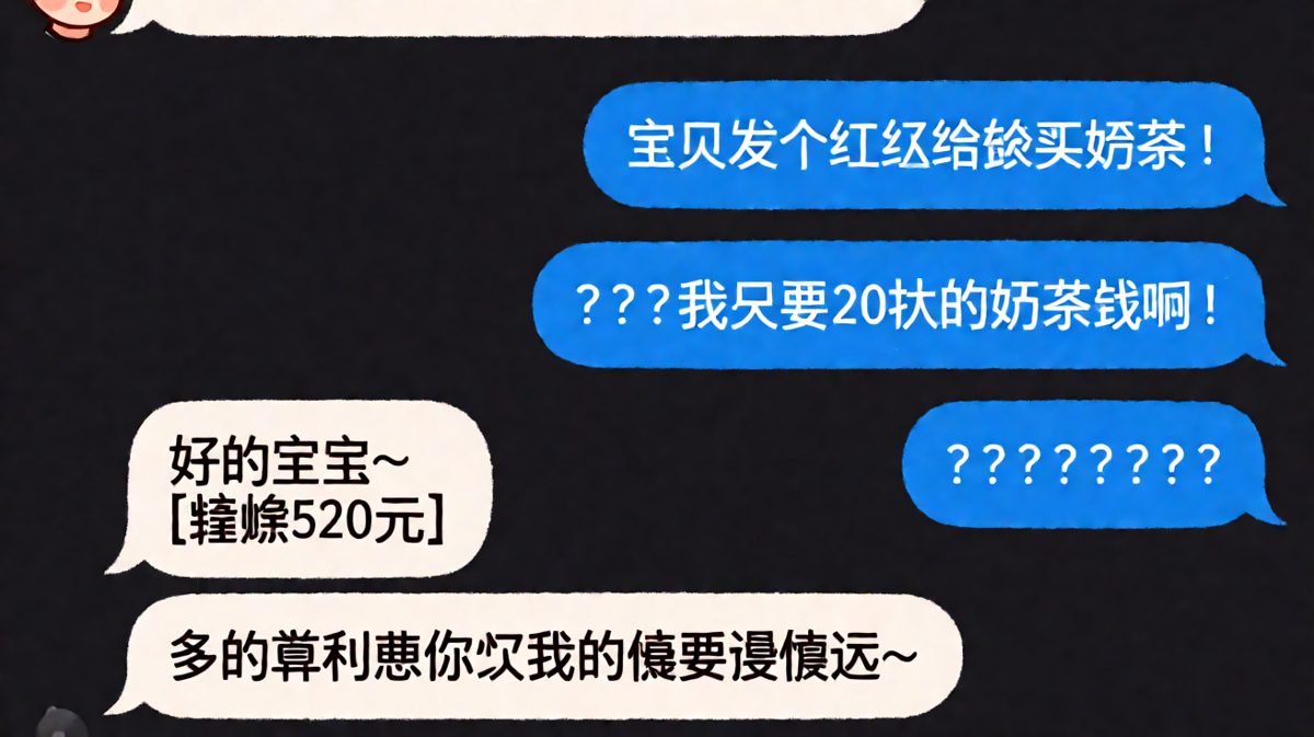 只要一杯奶茶钱，等来520的利息陷阱
