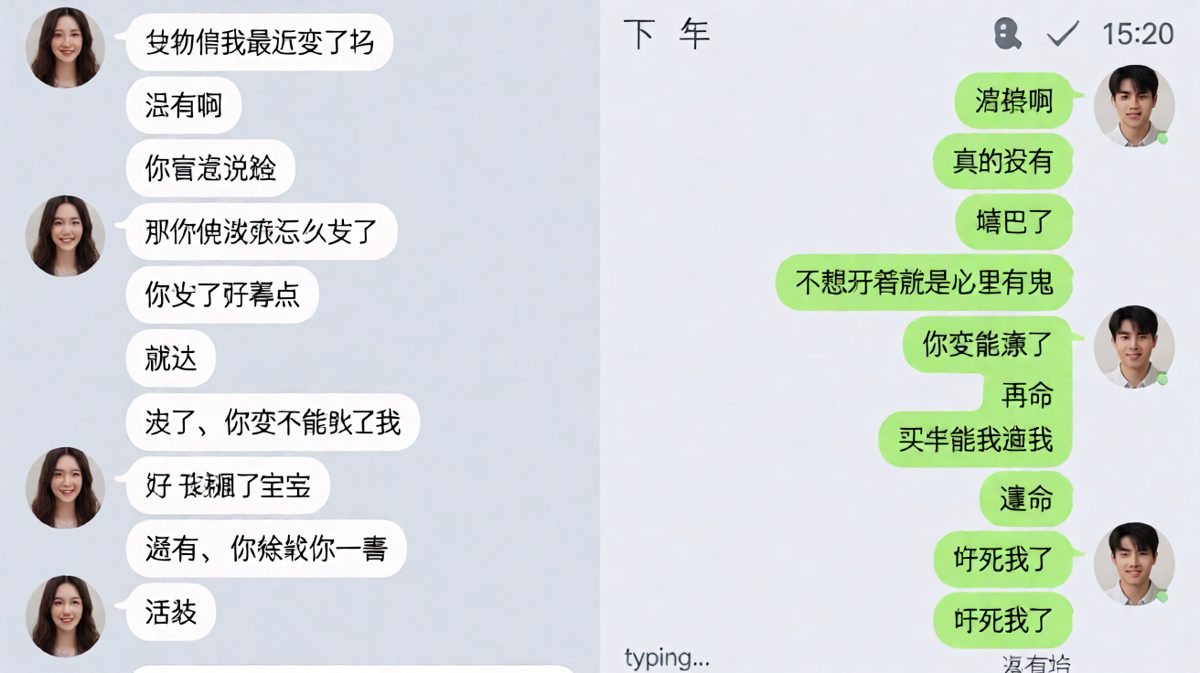 女生一句'我变了'引发的男生极限求生大闯关