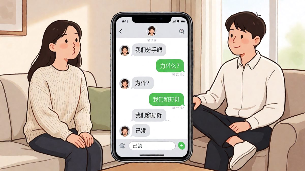 假分手演变成真考验，和好的代价是等待