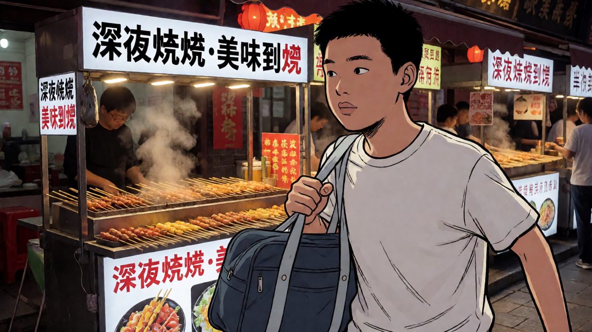 然而……烤串香到灵魂出窍