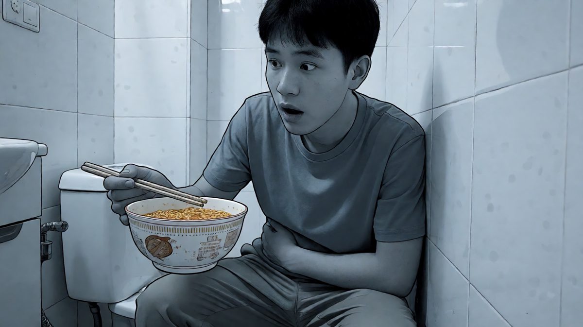 吃到一半瞥见生产日期——这根火腿肠比我年纪都大