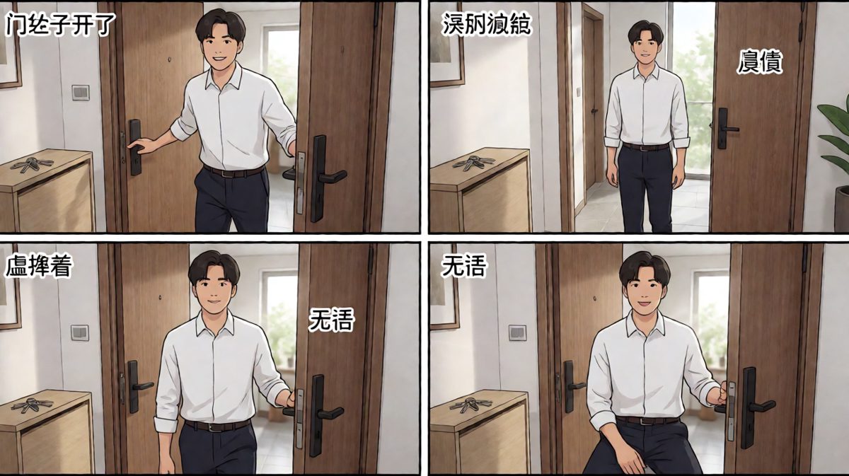 门其实一直开着……
