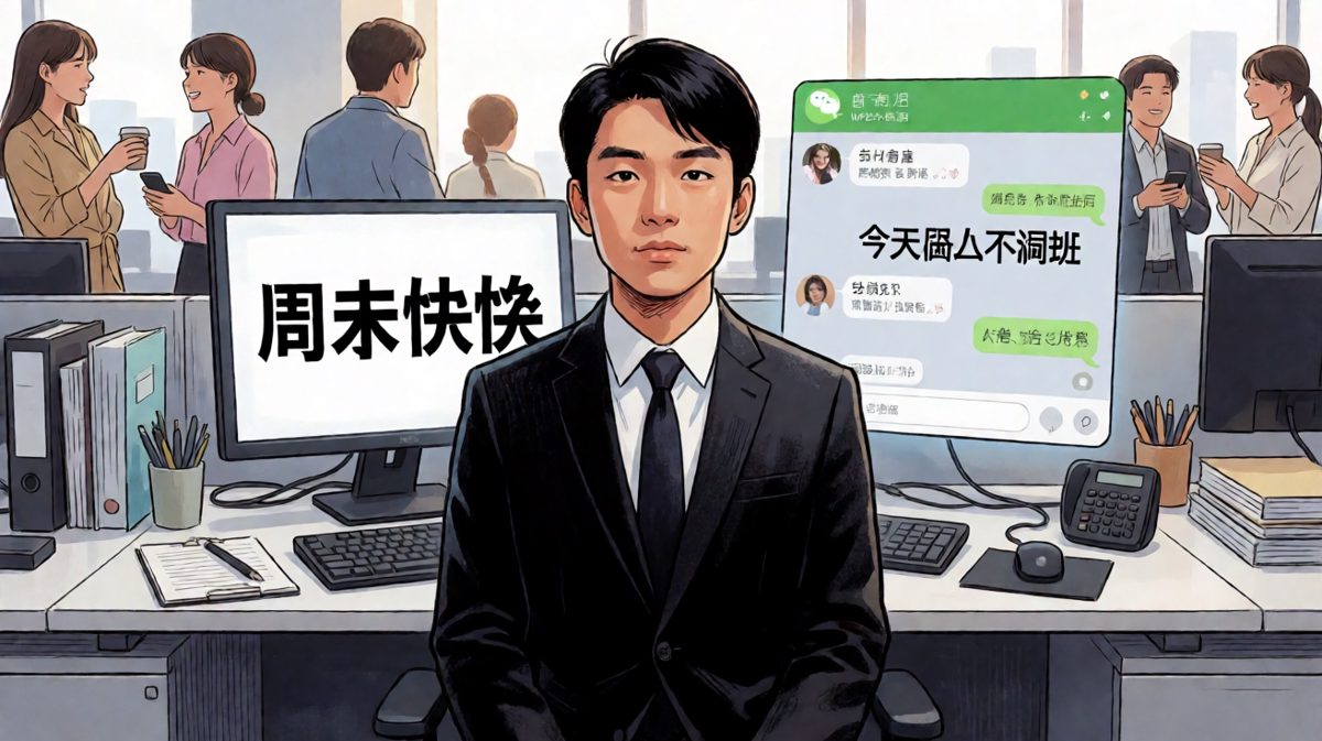 结果是——今天根本不用上班