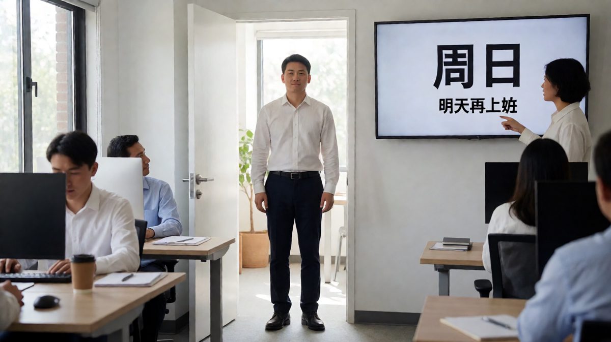 今天竟然是周日……