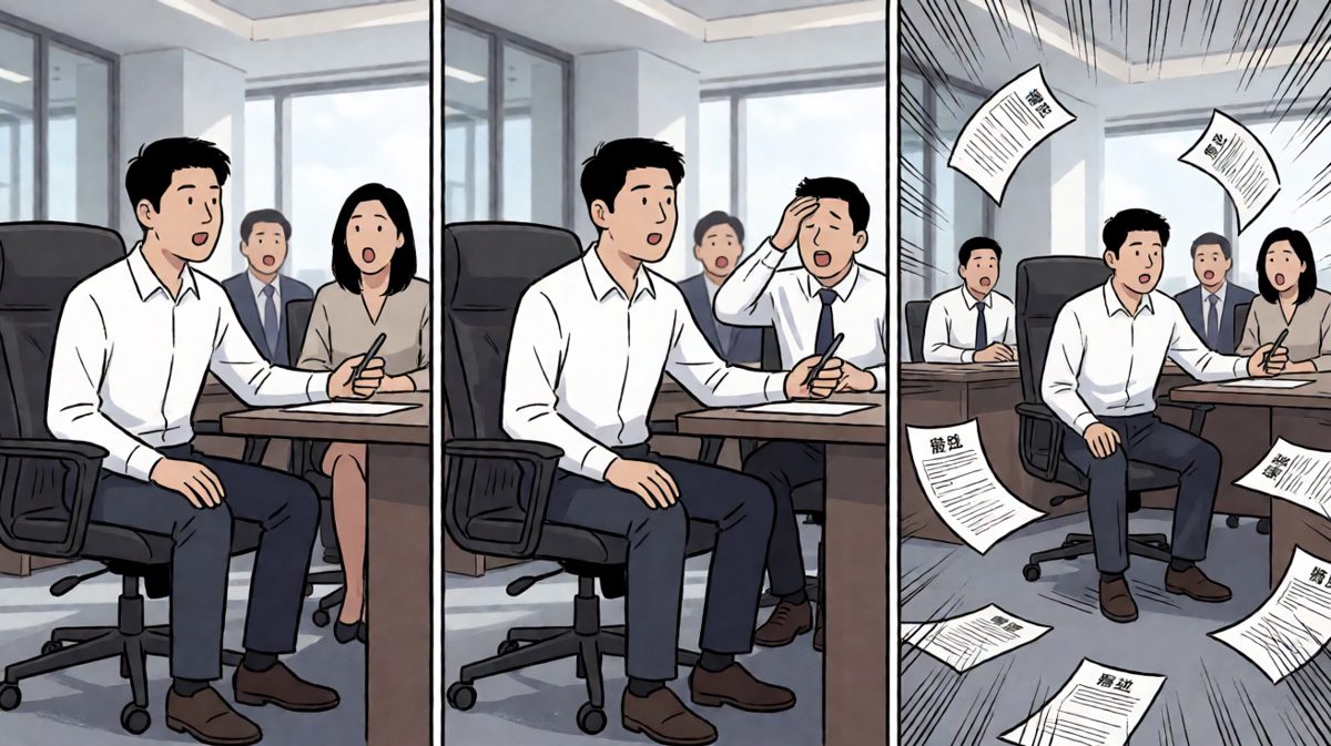 谁告诉我是坐这里的？！椅子：我先走了