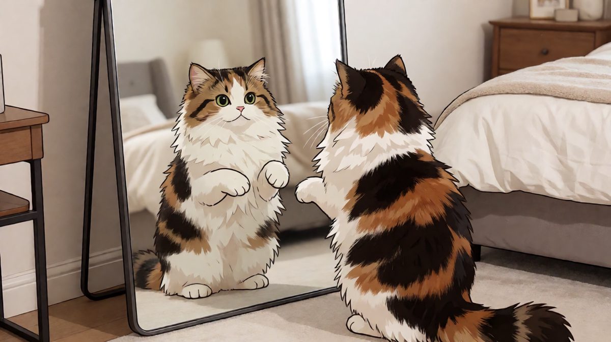 猫：哪来的丑东西敢学我炸毛！