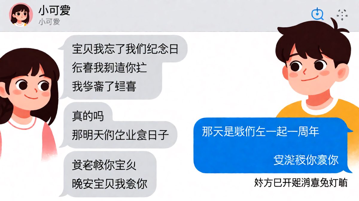 经典'试探'：当纪念日变成爱的测试场