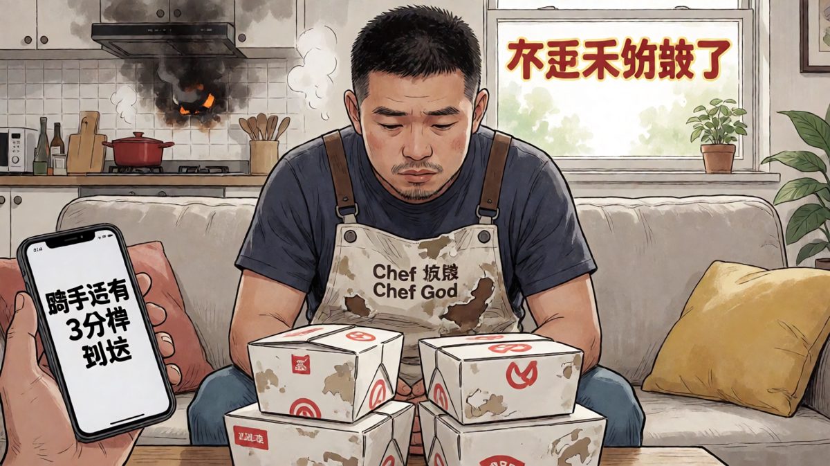 结局反转：还是外卖最香
