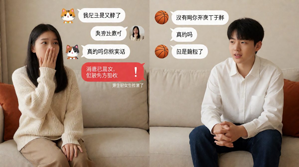 说实话变致命伤，直接收获拉黑成就