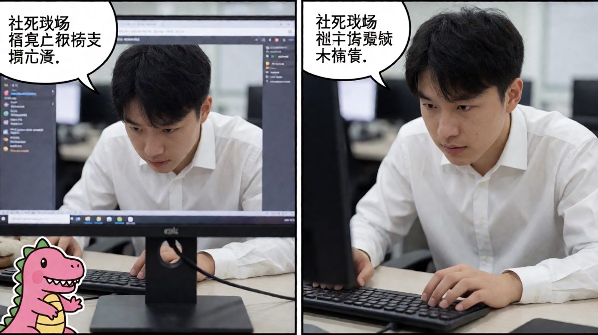 一低头——社死瞬间降临！